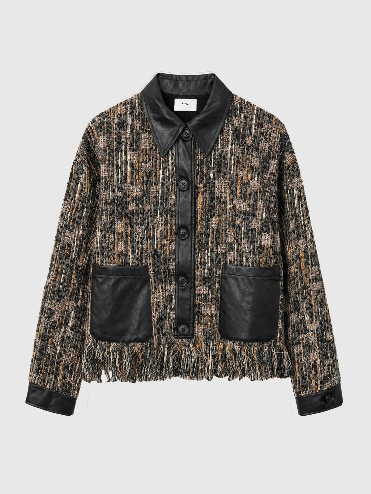 Elegante Tweed-Jacke