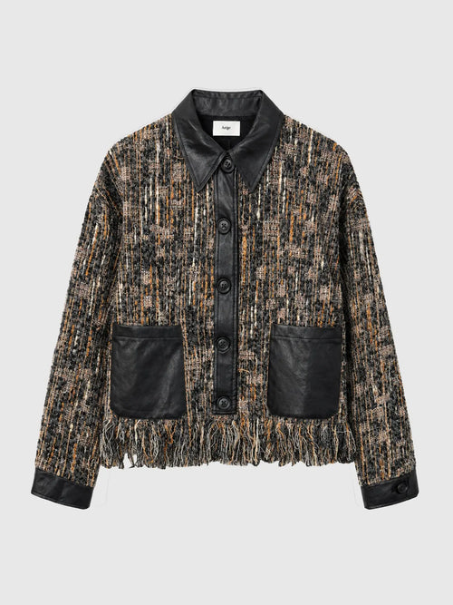 Elegante Tweed-Jacke
