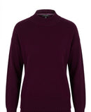 Langarm-Pullover mit Stehkragen