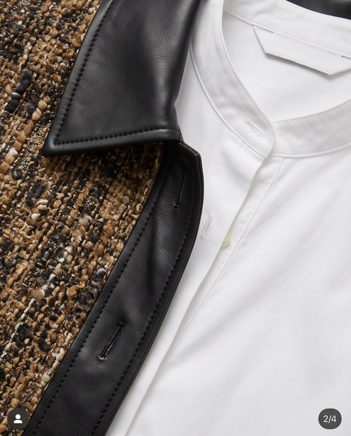 Elegante Tweed-Jacke