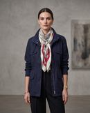 Cashmere-silk scarf with paisley pattern