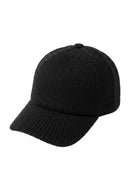 Strick-Cap mit Schirm – Beige, Braun, Schwarz & Oliv