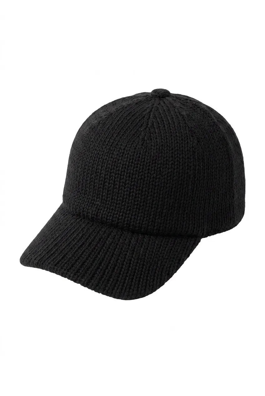 Strick-Cap mit Schirm – Beige, Braun, Schwarz & Oliv