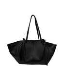 Genuine leather shopper, made in Italy